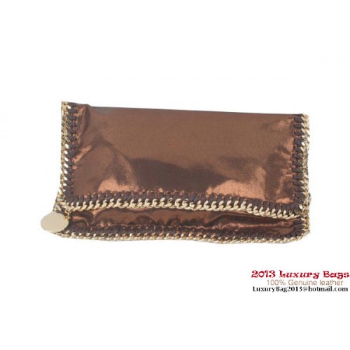 Stella McCartney Falabella PVC hajtogatható clutch 812S bronz