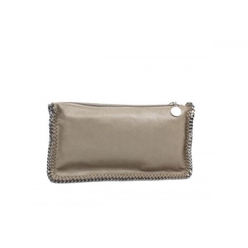Stella McCartney Falabella PVC hajtogatható clutch 865 Khaki