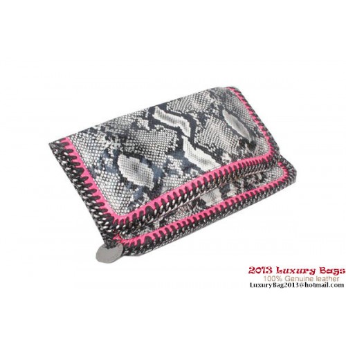 Stella McCartney Falabella kígyóbőr tok 812S szürke