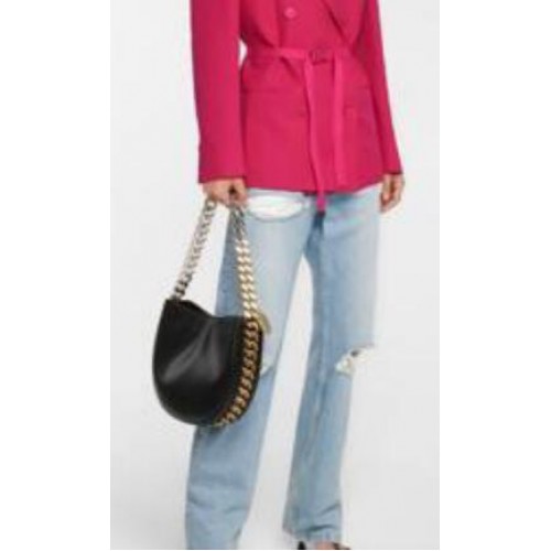 Stella McCartney eredeti bőr táska SM8269 fekete