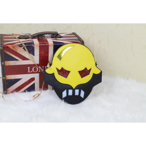 Stella McCartney SUPERSTELLAHEROES CROSS BODY TÁSKA 892 Fekete&Sárga