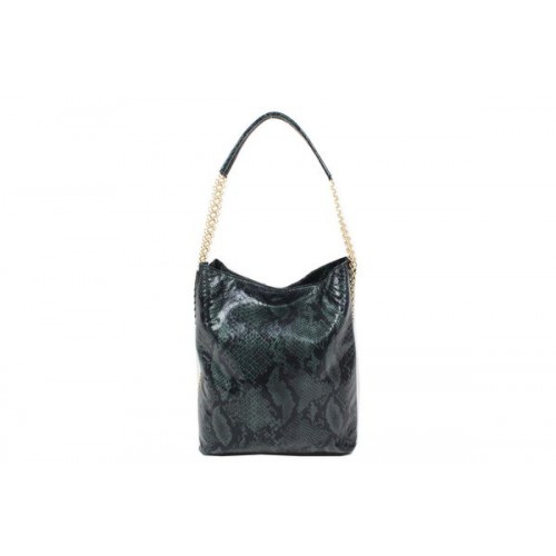 Stella McCartney Kígyóbőr Hobo Bag 836 Zöld