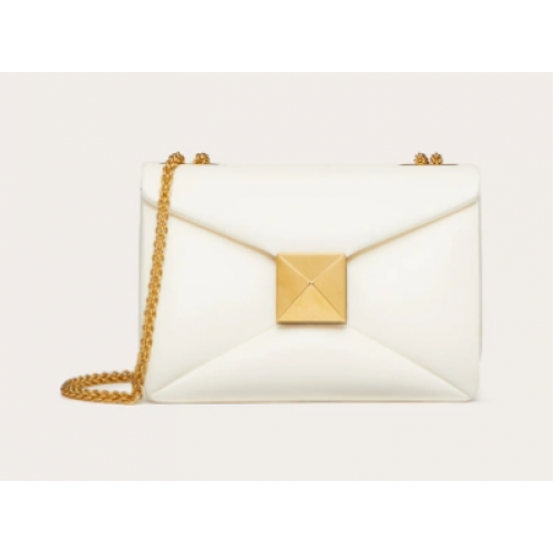 VALENTINO GARAVANI egyszeges báránybőr válltáska XW0B0K21 fehér