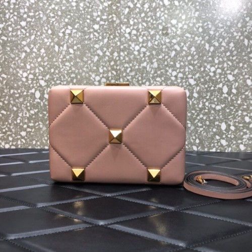 VALENTINO GARAVANI római bedugós napa báránybőr 0659 rózsaszín