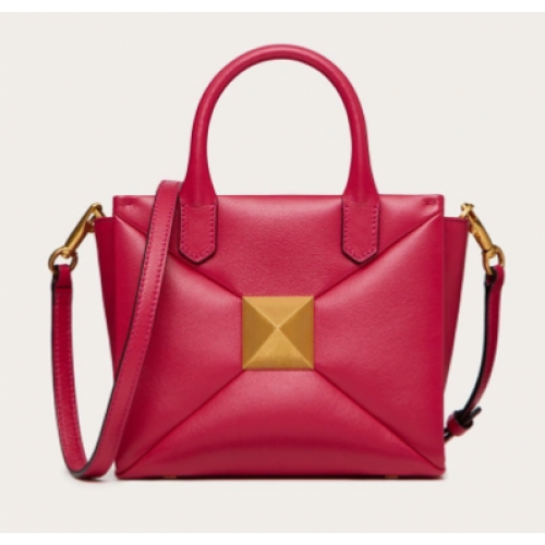 VALENTINO GARAVANI kicsi, egyszeges báránybőr táska XW0B0K59 fukszia