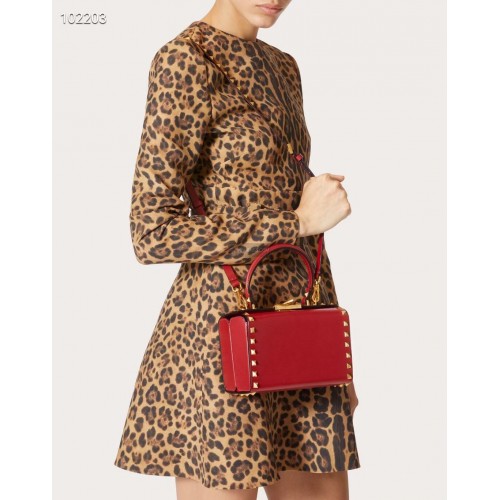 VALENTINO Original bőr válltáska V4273 piros
