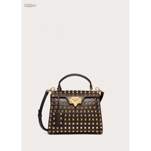 VALENTINO eredeti bőr táska V4071A fekete