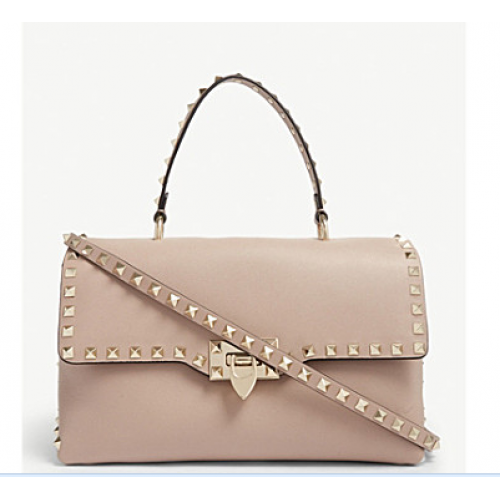 VALENTINO Rockstud bőr táska V0094 RÓZSASZÍN