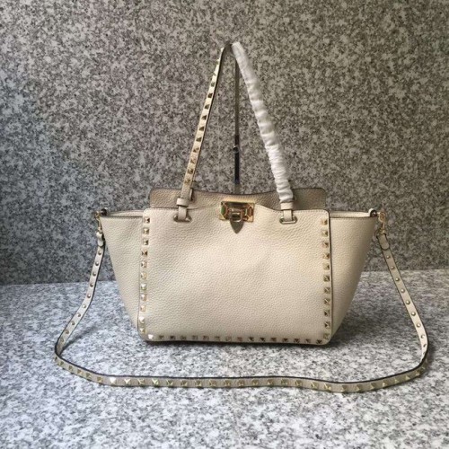VALENTINO Rockstud közepes méretű táska 0972 fehér