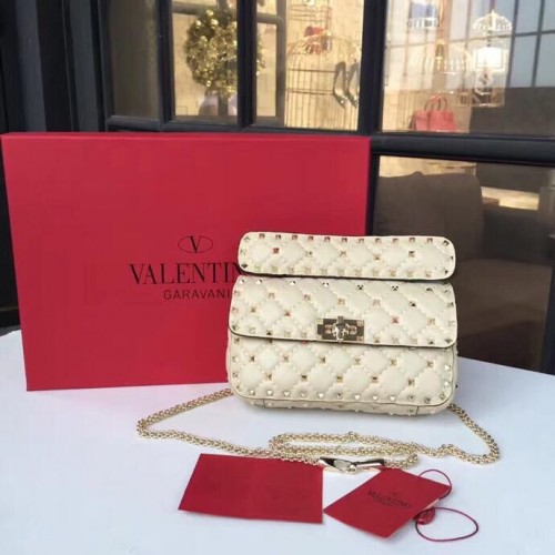 VALENTINO bőrtáska 0051 fehér