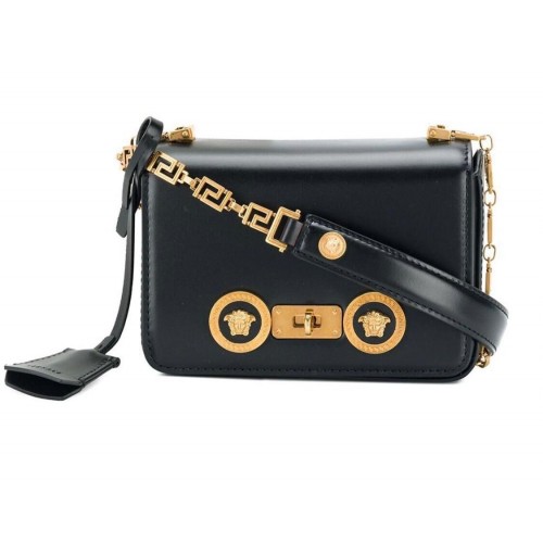 Versace borjúbőr válltáska VS199 fekete