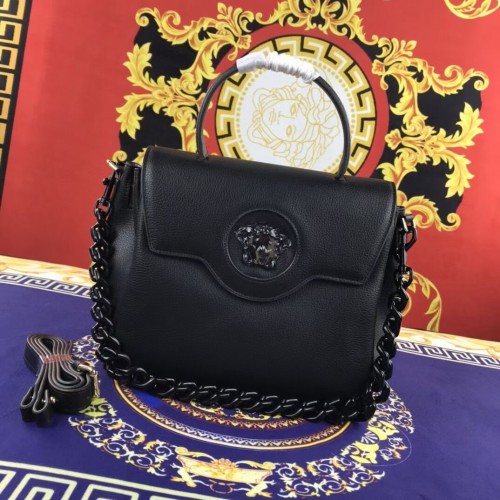 Versace Original közepes méretű borjúbőr táska FS1041-1 fekete