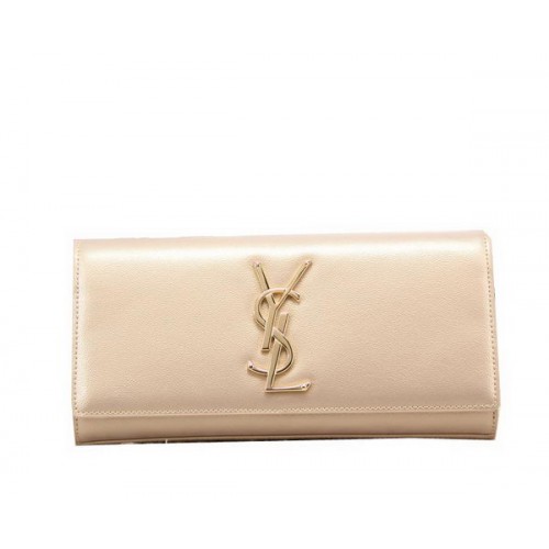YSL Klasszikus Monogramme Kuplungtáska Lakkozott Bőr Y8909 Arany