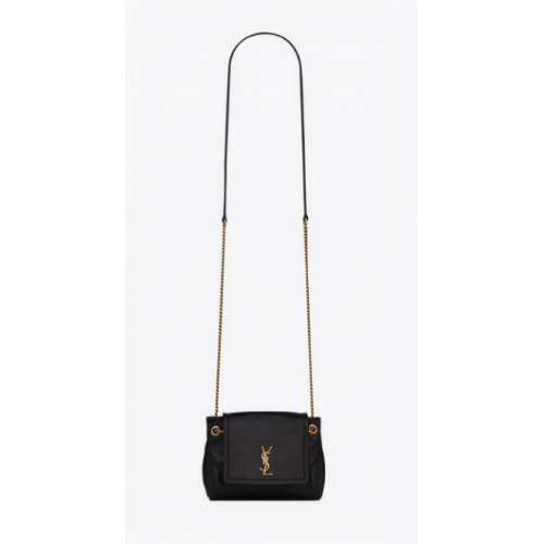 YSL MONOGRAM MINI NOLITA BÉNA BŐR 672738 FEKETE