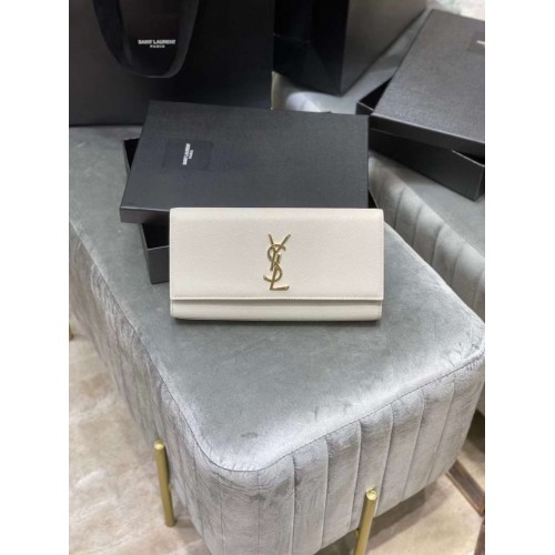 YSL Saint Laurent közepes Kate táska Y306078 NATURAL IVORY