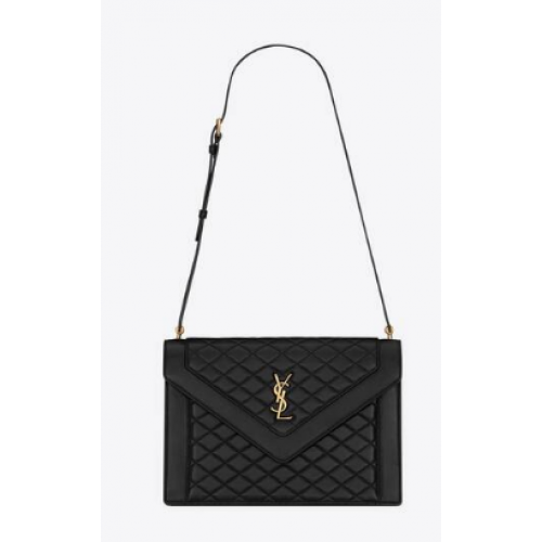 Yves Saint Laurent borjúbőr válltáska 6688631 fekete