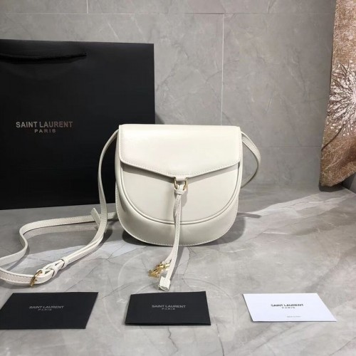 Yves Saint Laurent marhabőr válltáska Y551559 fehér