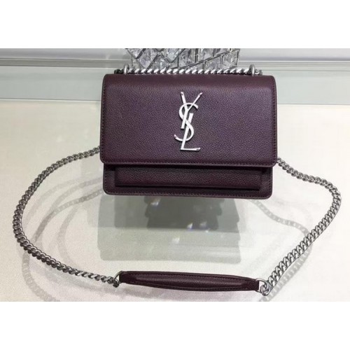 Yves Saint Laurent Crossbody Válltáska Y13928 Lila