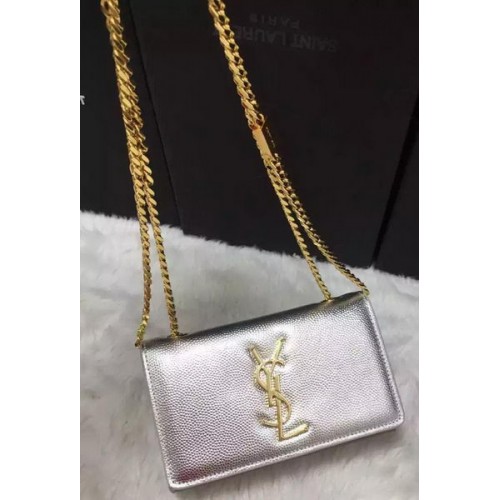 Yves Saint Laurent Crossbody válltáska Y9013 Ezüst