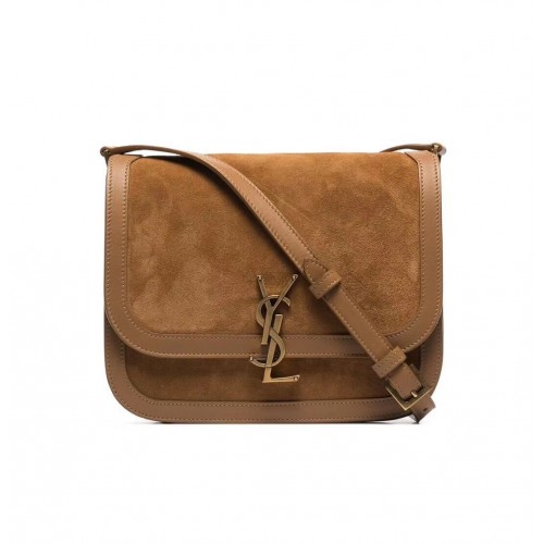 Yves Saint Laurent SZÖVET ÉS SIMA BŐR Y535025E barna