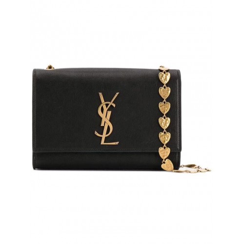Yves Saint Laurent Kate Kis Eredeti Bőr Válltáska Y517023 Fekete