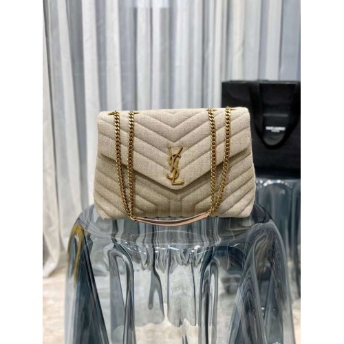 Yves Saint Laurent LOULOU KIS steppelt lenvászon Y587216