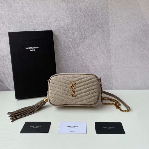 Yves Saint Laurent MINI steppelt Y len Y681158 szürke