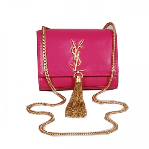 Yves Saint Laurent MINI Monogramme Cross-body válltáska Rose