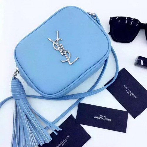 Yves Saint Laurent Monogram Blogger Táska Y16SS SkyBlue
