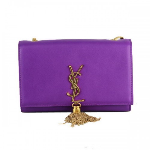 Yves Saint Laurent Monogram Crossbody Válltáska 66016 Lila