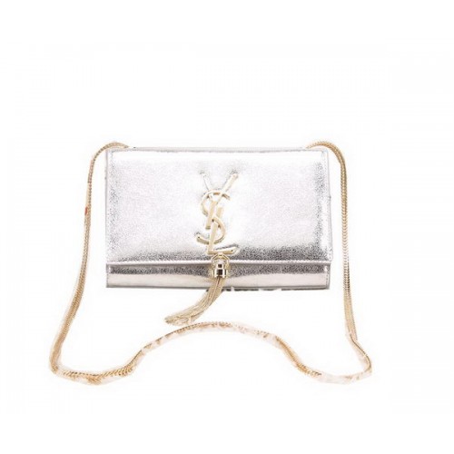 Yves Saint Laurent Monogramme Cross-body válltáska ezüst