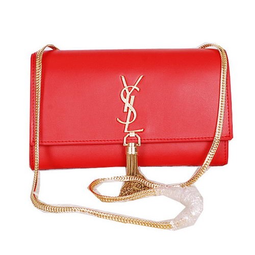 Yves Saint Laurent Monogram Crossbody Válltáska Y7130 Piros