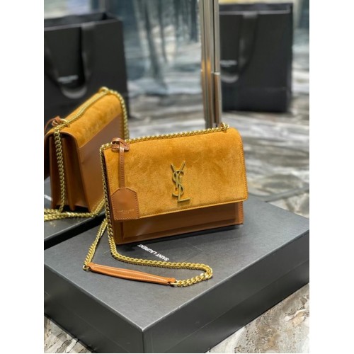 Yves Saint Laurent SUNSET KÖZEPES SIMA BŐR 442906 barna