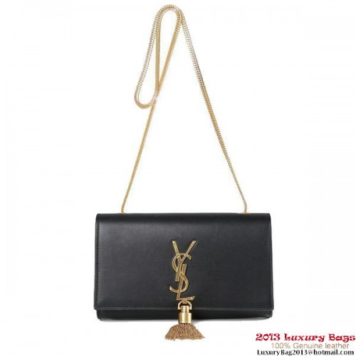 Yves Saint Laurent Kis Monogramme Crossbody Válltáska 5475 Fekete