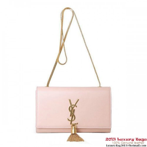 Yves Saint Laurent Kis Monogramme Crossbody Válltáska 5475 Világos Rózsaszín