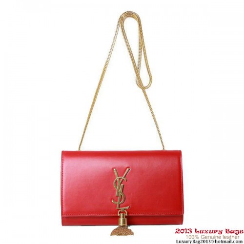 Yves Saint Laurent Kis Monogramme Crossbody Válltáska 5475 Piros