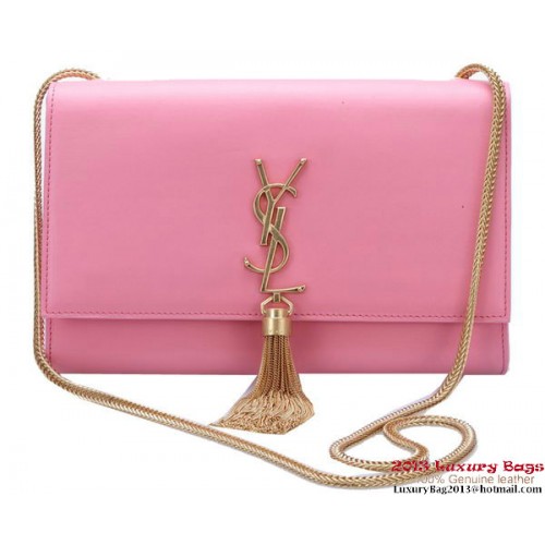 Yves Saint Laurent Kis Monogramme Crossbody Válltáska Y042 Rózsaszín