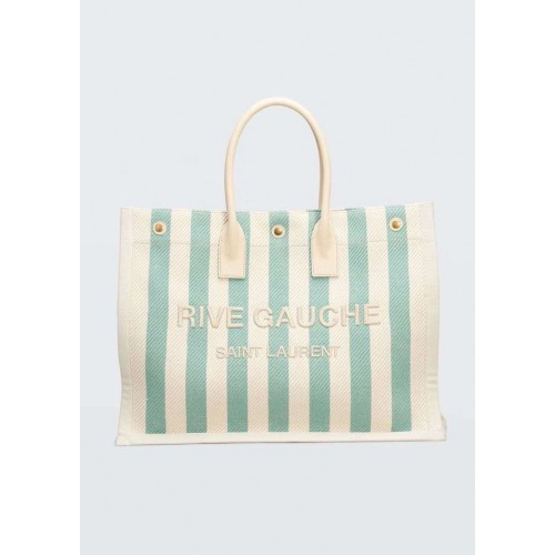 Yves Saint Laurent TWEED ÉS BÁRÁNYBŐR bevásárlótáska Y677922 világoskék