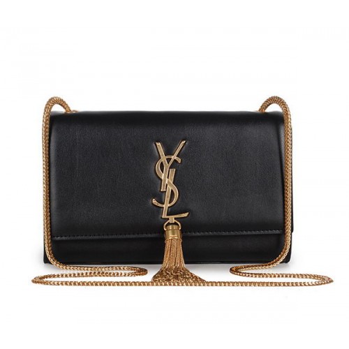 Yves Saint Laurent mini Monogram Crossbody Válltáska 326076 Fekete