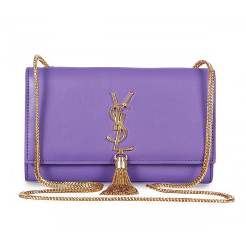 Yves Saint Laurent Mini Monogram Crossbody Válltáska 326076 Lila